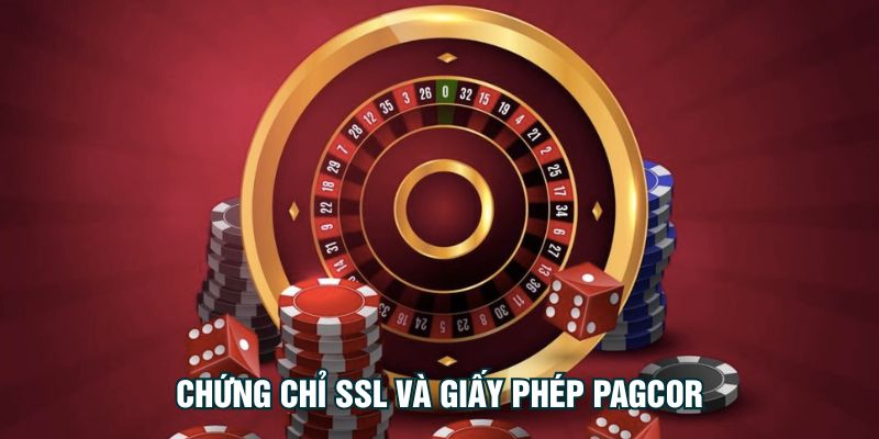 Chứng chỉ SSL và giấy phép PAGCOR